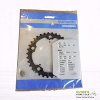 Shimano FC-R565 Kettenblatt , 34 ZäHne, 110 Mm, 2X10-Fach, Aluminium, Schwarz
