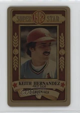 1982 Perma-Graphics/Topps Credit Cards Gold Keith Hernandez #150-SS8208
