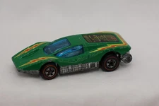 Hot Wheels Vintage Redline 1975 Large Charge, Green, Hong Kong, U640
