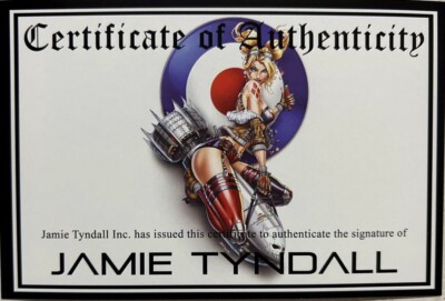 RETRO DARTH TALON EMPIRE Art Print HAND SIGNED Jamie Tyndall w COA
