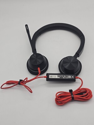 Plantronics Blackwire 3320 USB-A Stereo Headset - Black Open Box