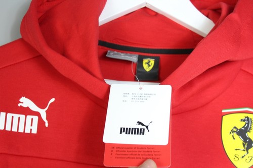 FERRARI HOODIE JACKET ROSSO CORSA RACE SDS BY PUMA SOFTSHELL RED 531650-02 RED - Picture 3 of 7