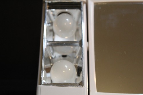 Vintage Jerdon Lighted Makeup Mirror 1x-3x Magnification, J1010, Works - Picture 3 of 10