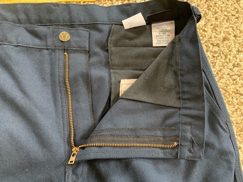 Workrite Benchmark Size 36X29 Nomex Arc Rated 6.6 ATPV HRC 1 Men's Navy Pants - Picture 9 of 17