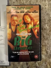 VHS SIGNED BY TARA REID THE BIG LEBOWSKI JSA LOA