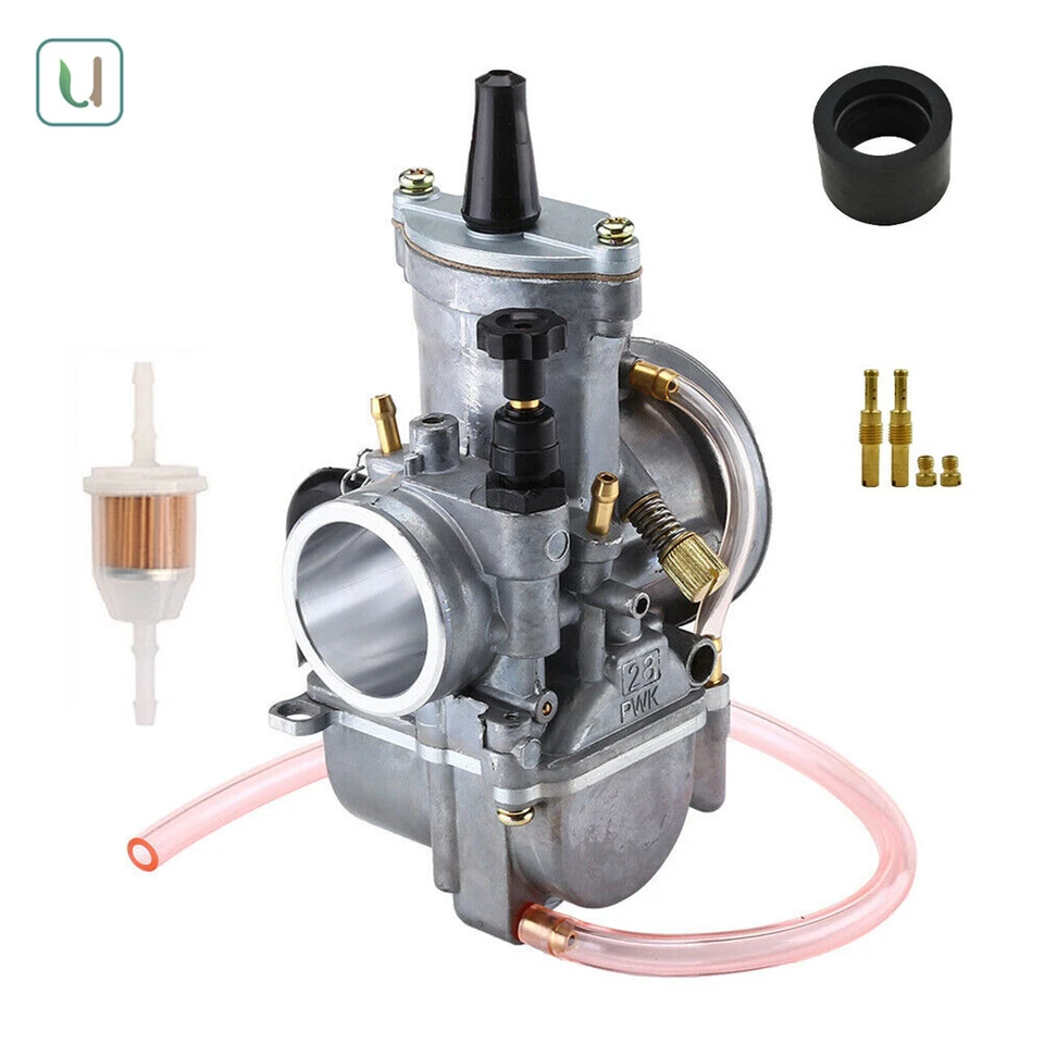 Carburetor + Air Filter For 50CC 110CC 125CC 150CC 200CC 500CC 4 Stoke ATV Quad - Image 2 of 4