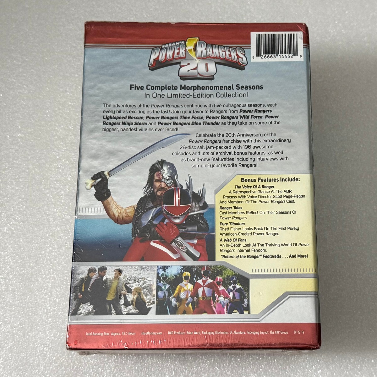 プレジデントDVD-BOX Power Rangers: Seasons 8-12 (DVD) for sale online | eBay