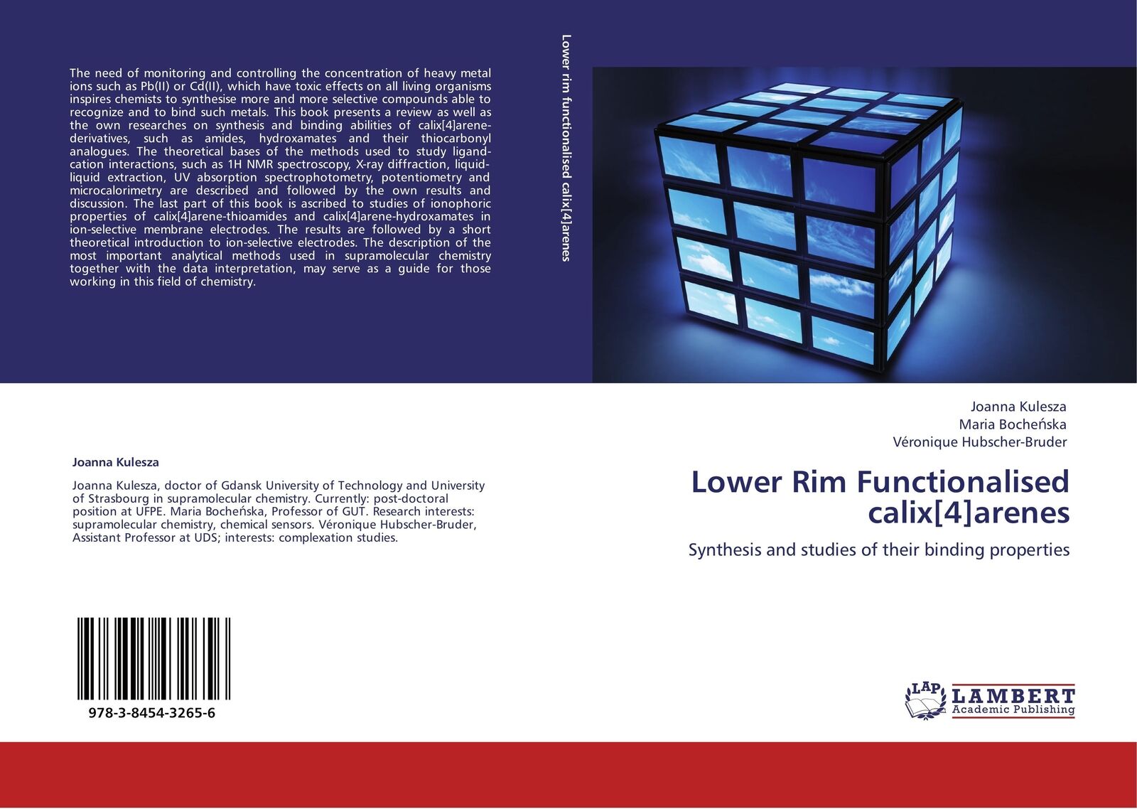 Thumbnail - Joanna Kulesza (u. A.) | Lower Rim Functionalised Calix 4 Arenes |