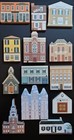 The Cat’s Meow Village Collectible Buildings Stores Betsy Ross Vintage Lot of 13