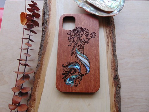 iPhone 16, 15, 14, 13 pro Max -Samsung Galaxy S22, 23, 24 Ultra Wood Phone Cases - Picture 5 of 6