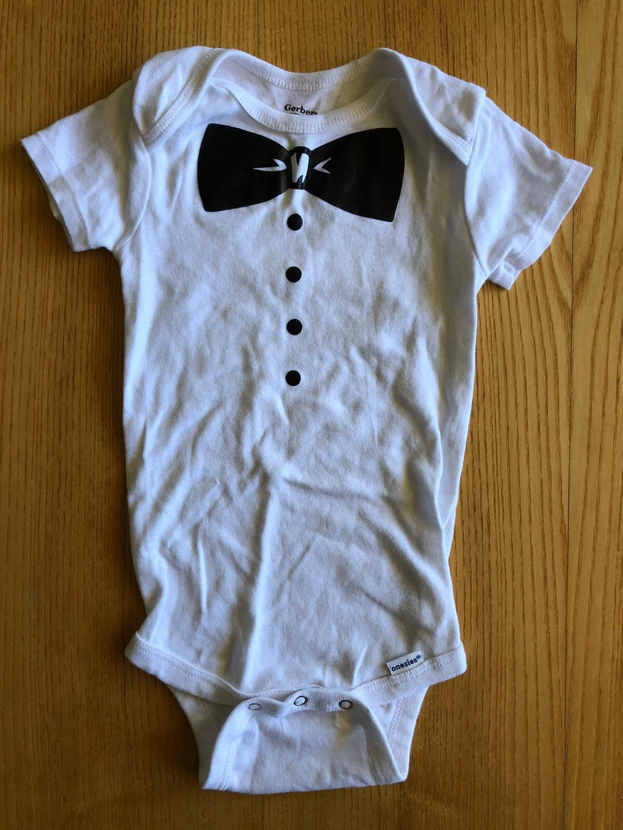 Tuxedo shirt cheap onesie