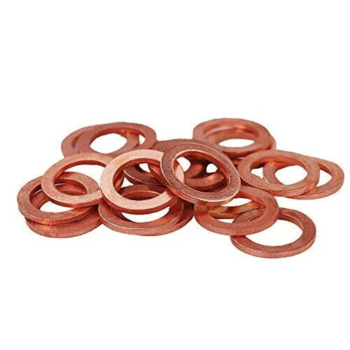 6mm 8mm 10mm 12mm 14mm 16mm 18mm 20mm 24mm Banjo Kupfer Dichtscheiben - Bild 4 von 4