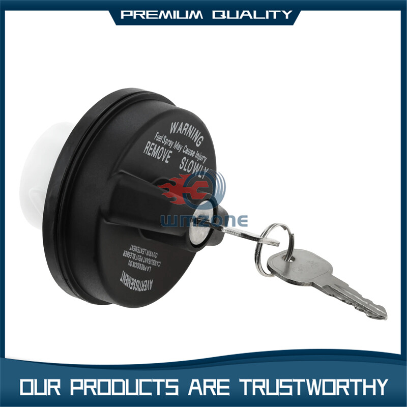 Geartronics Thread Locking Fuel Gas Cap With 2 Keys For Jeep Dodge 2001-2016 - Replaces 05278655AB
