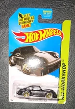 2013 Hot Wheels HW Workshop Porsche 934 Turbo RSR Black Protective Case