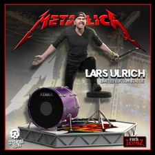 Lars Ulrich (Metallica) Rock Iconz™ Statue - Direct from KnuckleBonz