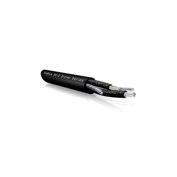 viablue sc-2 silver speaker cable 2 X 4mm;