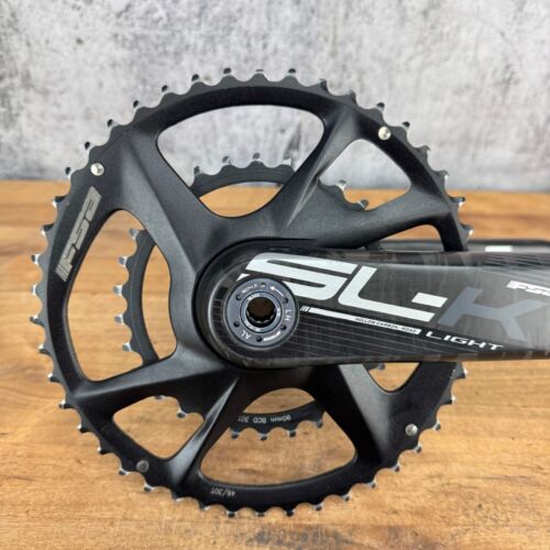 Low Mile! FSA SL-K Light Modular 46/30t 10/11-Speed 30mm Carbon Crankset 175mm - Picture 3 of 9