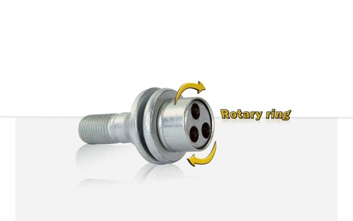 M12x1,25 Wheel Locking Bolts For Peugeot Bipper Expert Partner RCZ ZH4 - Picture 2 of 12