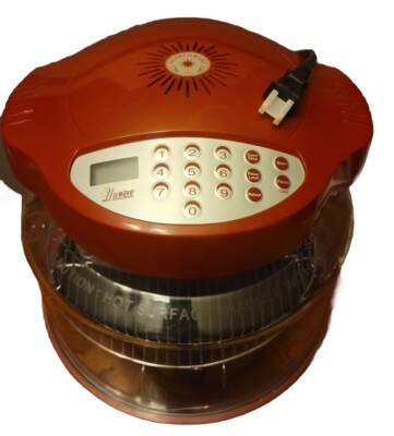 Nuwave Pro Infrared Oven Cinnamon Model 20337 See Pics For Scratches On Dome