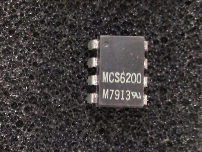 Monsanto 8-DIP Optically Isolated Solid State Photo SCR AC Relay MCS6200 1500VDC