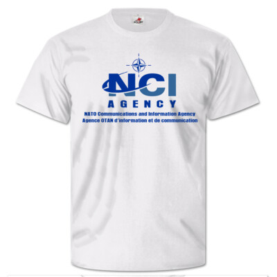 NCI Agency Nato Communication Information Agency Cyber T Shirt # 26139