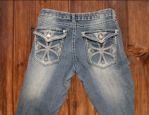 Vintage Y2k Grunge Mudd Jeans Size 9 - Picture 3 of 9