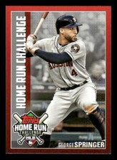 2019 Topps #HRC-28 George Springer Home Run Challenge Codes Houston Astros