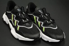 [EE7002] NEW MEN'S ADIDAS ORIGINALS OZWEEGO CORE BLACK SOLAR GREEN ONIX AM352