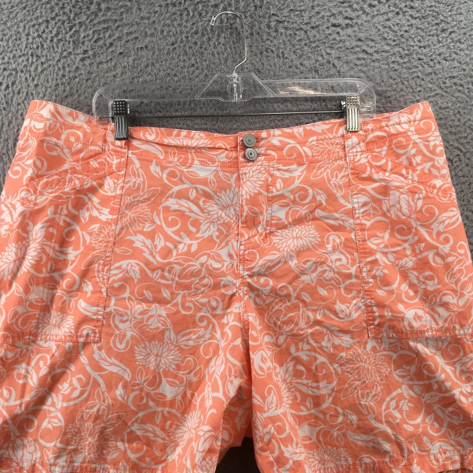 Pantalones cortos utilitarios Lane Bryant para mujer 20 (41x7 real) multicolor mezcla de algodón cremallera Foto 2 de 4