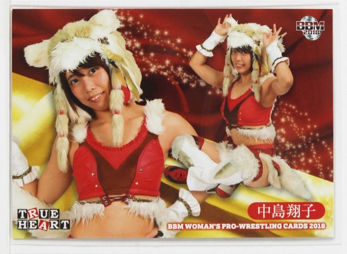 Shoko Nakajima (TJPW) - 2018 BBM Women's Pro-Wrestling Trading Card - Picture 1 of 3