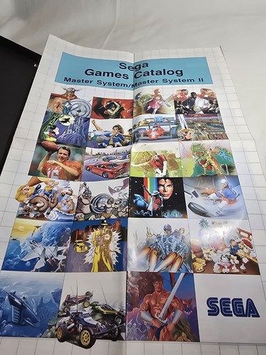 Shadow Dancer Secret of Shinobi Sega Master System Game W/ Manual + Promo Catalg - Picture 8 of 16