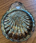 Silver plated Scalloped Dish / Tray Trinket Vintage Giftware  — photo 5