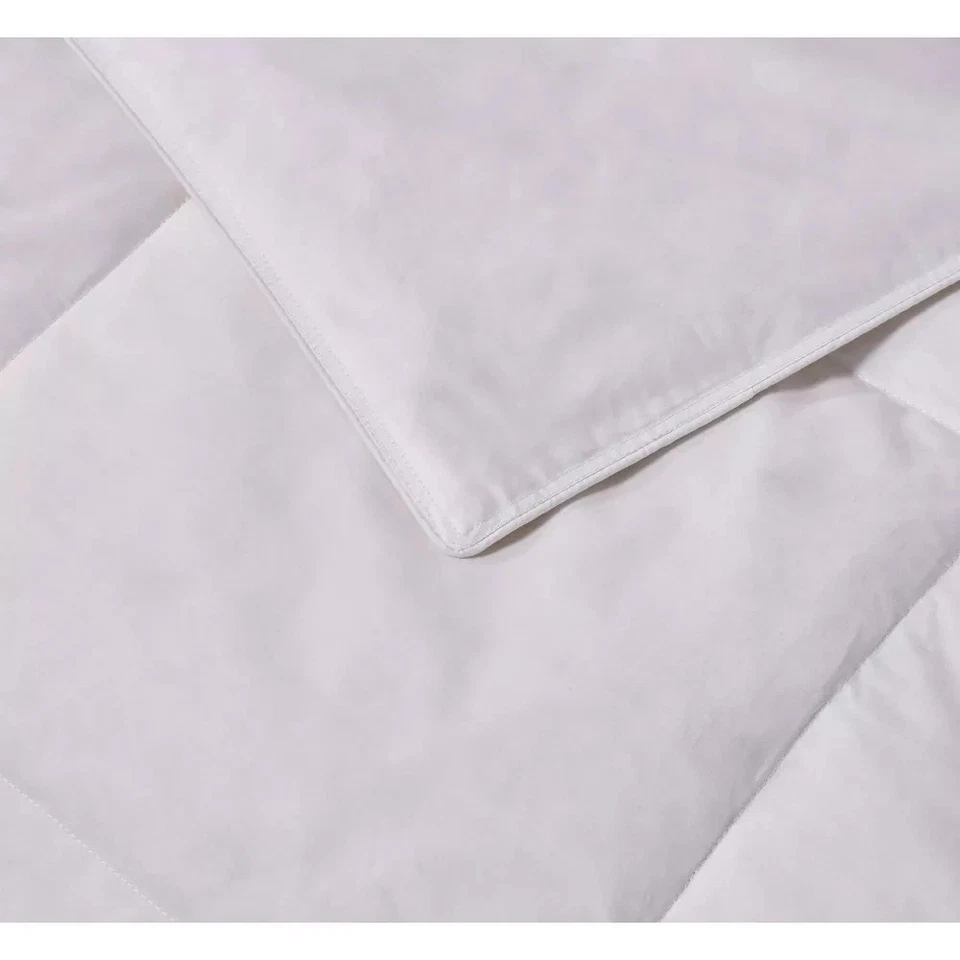 1000 Thread Count PIMA Cotton Down Alternative Comforter - White - Full/Queen - Image 4 of 4