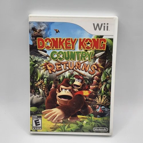 Donkey Kong Country Returns (Nintendo Wii, 2010) Complete w/ Manual Tested