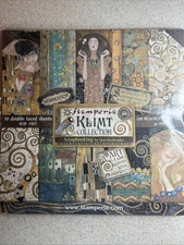 Stamperia Double-Sided Paper Pad 12"X12" 10/Pkg-Klimt, 10 Designs/1 Each SBBL97