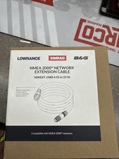 Lowrance Simrad NMEA 2000 Network Extension Cable 15ft Backbone Extension