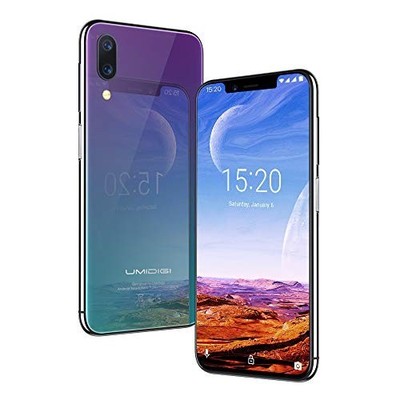 Umidigi One Pro Qi-Ladefähig Smartphone 4GB+64GB Dual SIM 5,86'' Farbe Twilight
