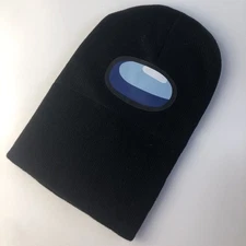 Among Us Gamer Hat Sock Winter Snow Hat beanie Black