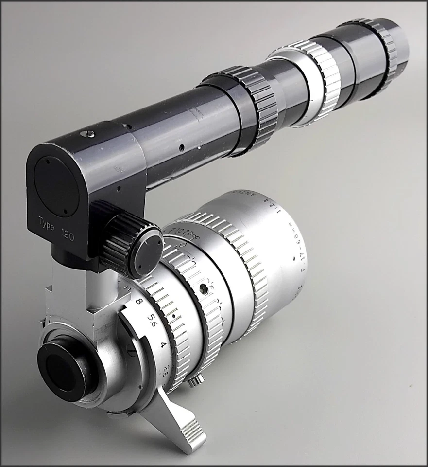 Objectif  Angenieux Paris Zoom 2,2/17-68mm Type L1 avec Visée Camera 16mm - Photo 3/4