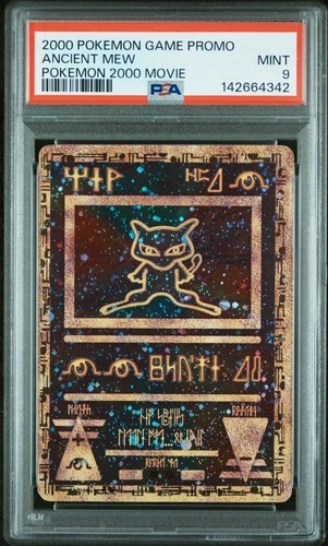 2000 POKEMON GAME MOVIE POKEMON 2000 MOVIE ANCIENT MEW PSA 9