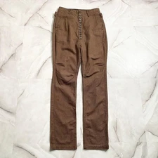 Kapital Sarouel Clown Pants Houndstooth Cotton Size 0 Brown Used