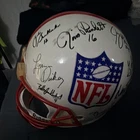 Riddell NFL QB Legends Signed Football Helmet w/ Autographs Jim Plunkett