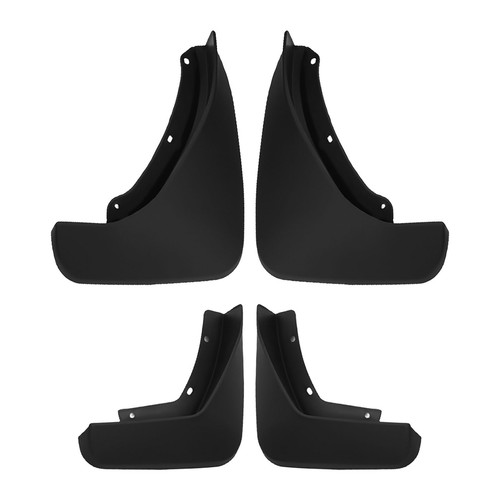 Mud Flaps Splash Guard Indoor Office Parts Replacement 1 Set ABS Black - Picture 4 of 12