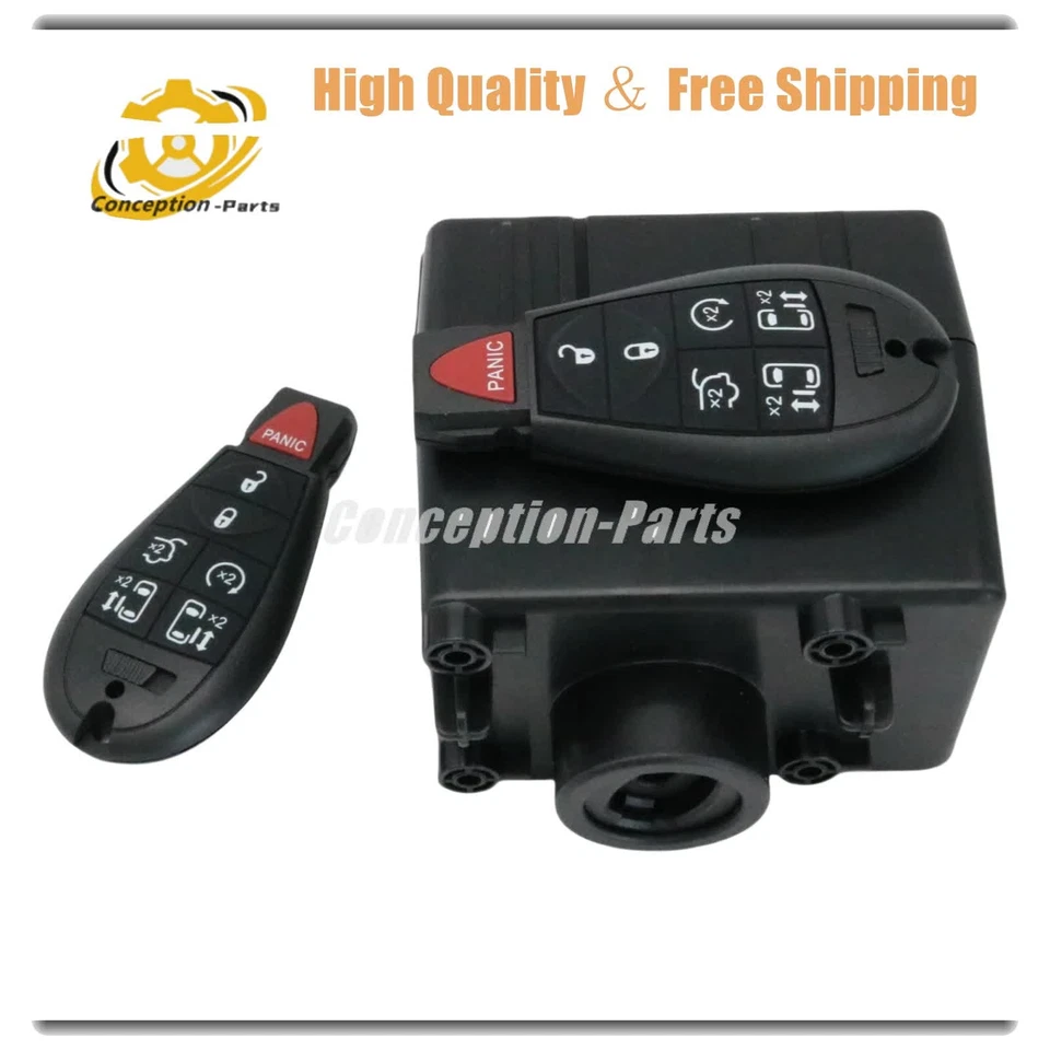Fits Dodge Ram 1500 2500 3500 11-2012 Wireless Ignition Module w/ Remote Key US - Image 2 of 4