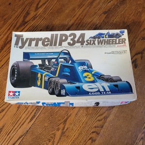 Maquette à monter F1 Formule 1 Tyrrell P34 Six Wheeler 1/12 Tamiya