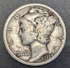 An Earlier Silver Mercury Dime from 1925!  Free Shipping