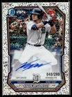 2026 Bowman Chrome KEVIN McGONIGLE /299 Speckle Auto ROTY? TIGERS Fast Ship A164