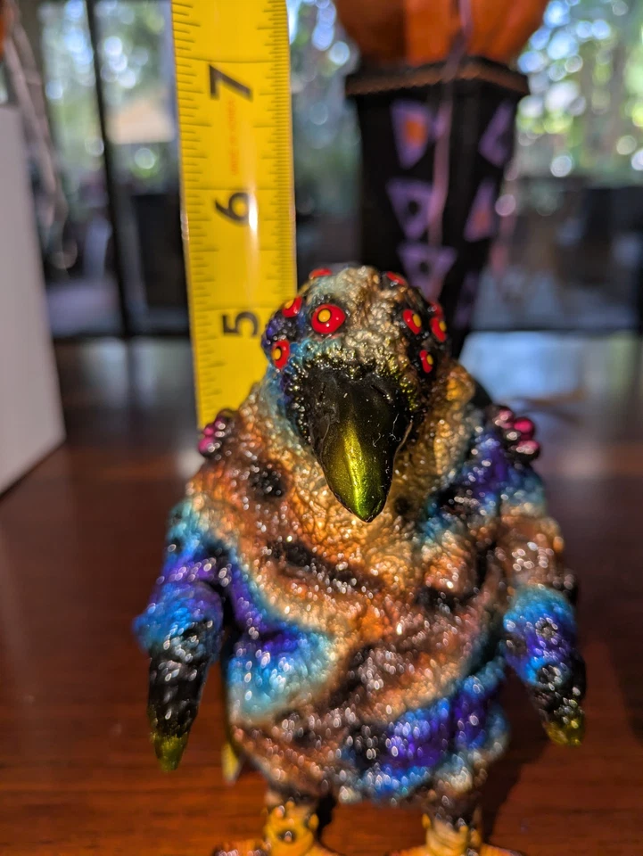 黑色 Drove Fest 树脂 Kaiju 鸟背心 Omake Glow GID 美丽独特片 — 第 2/4 张图片