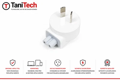 Original Apple Macbook AUS AU Wandstecker Adapter MacBook iPad Pro A1560 - Bild 1 von 2