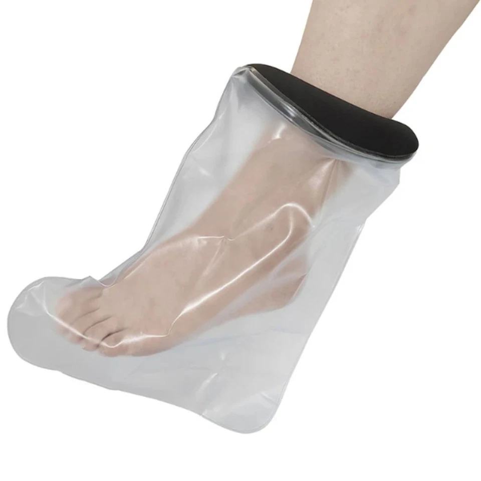 Lower Leg Cover Shower Protector Bath Protective Sleeve Wound Care - Image 4 of 4